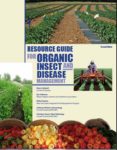Resource Guild for Organic Insect and Disease Management Cover featuring agricultural fields and vegetables